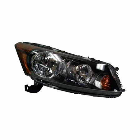 GEARED2GOLF Right Passenger Side Replacement Headlight for 2008-2012 Honda Accord 4 Door Sedan GE2463971